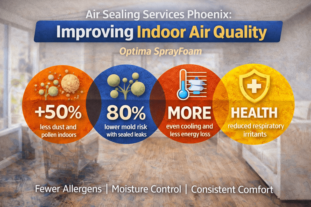 How Air Sealing Improves Indoor Air Quality - Optima SprayFoam Phoenix