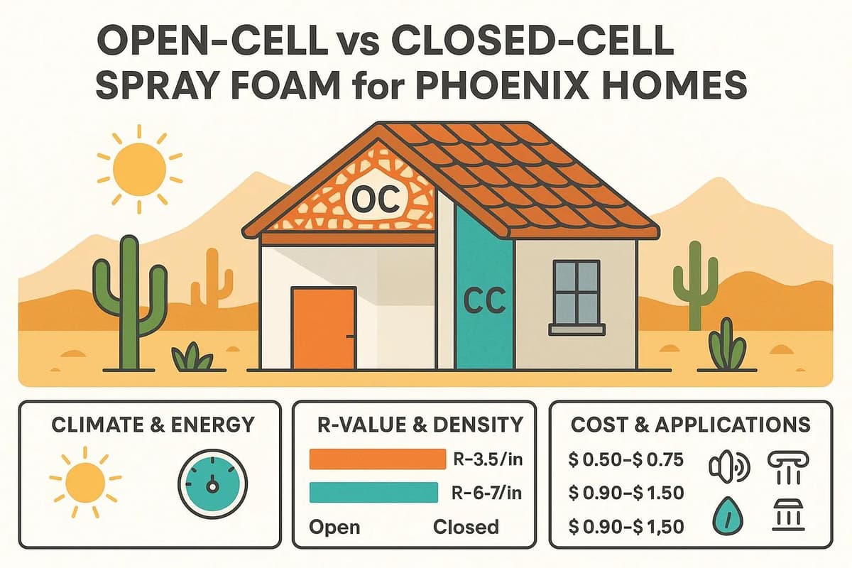 Spray Foam in Crawl Spaces: A Phoenix Homeowner's Guide